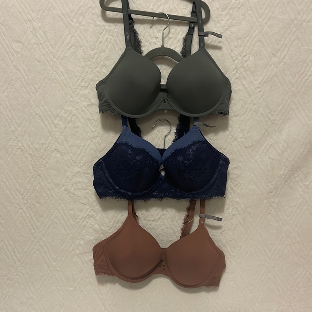 SET OF 3 Aerie Bras